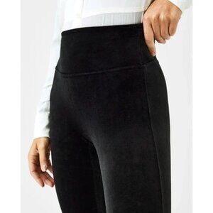 EUC Spanx Velvet Tummy Control Leggings Casual Party Date Night